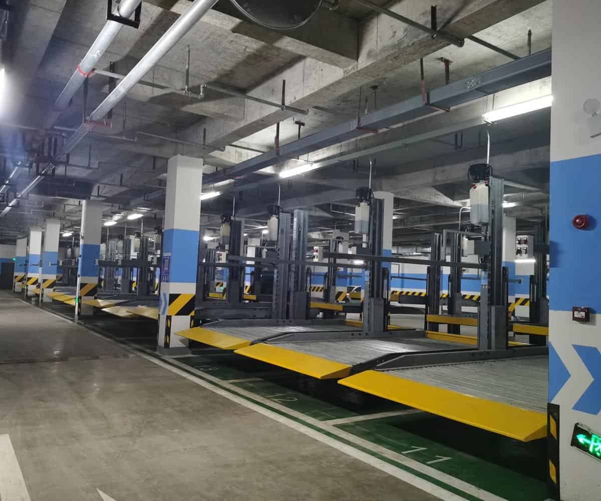 地下室兩層簡(jiǎn)易式停車(chē)寶